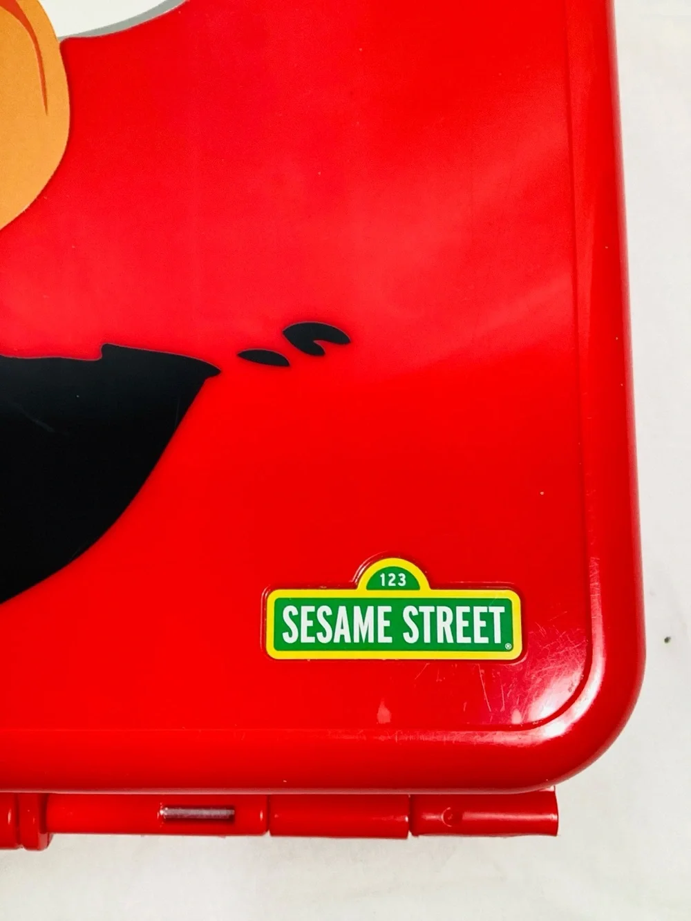 COMPLETE Sesame Street Elmo On The Go Alphabet Letters Red Carrying Case 24 x 35